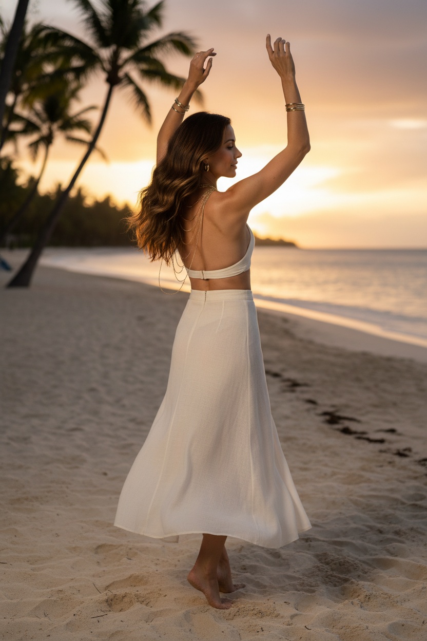Jennifer — Beach Gown
