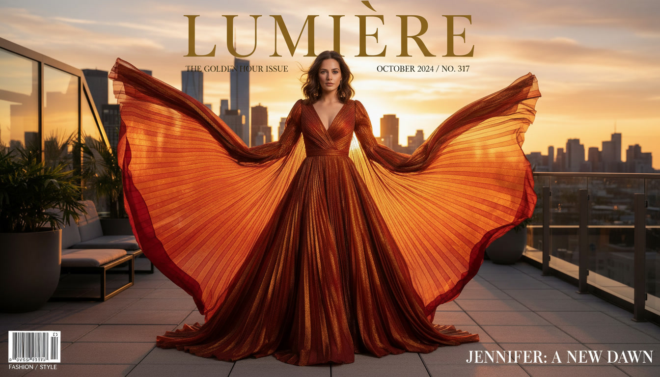 LUMIÈRE Magazine — Jennifer Cover