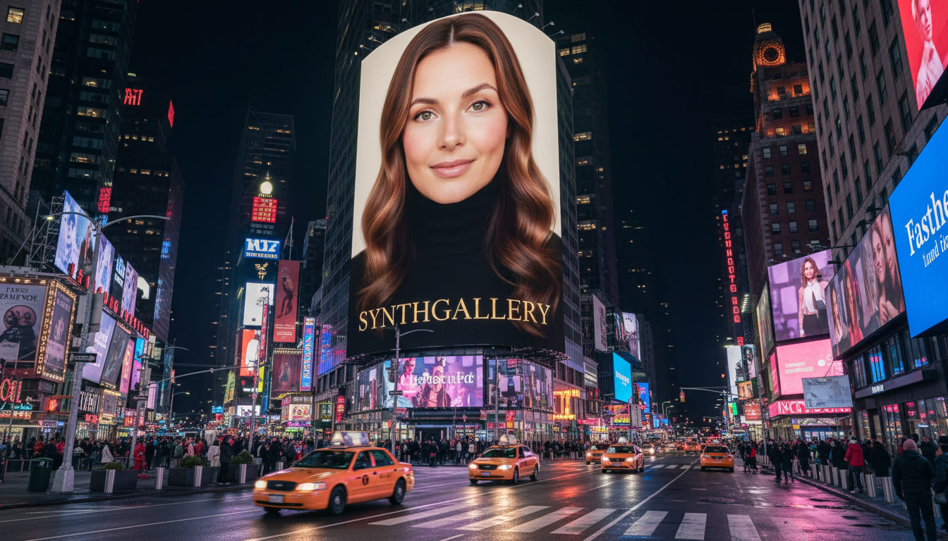 Jennifer — Times Square Billboard Vertical